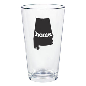 home. Pint Glass - Alabama