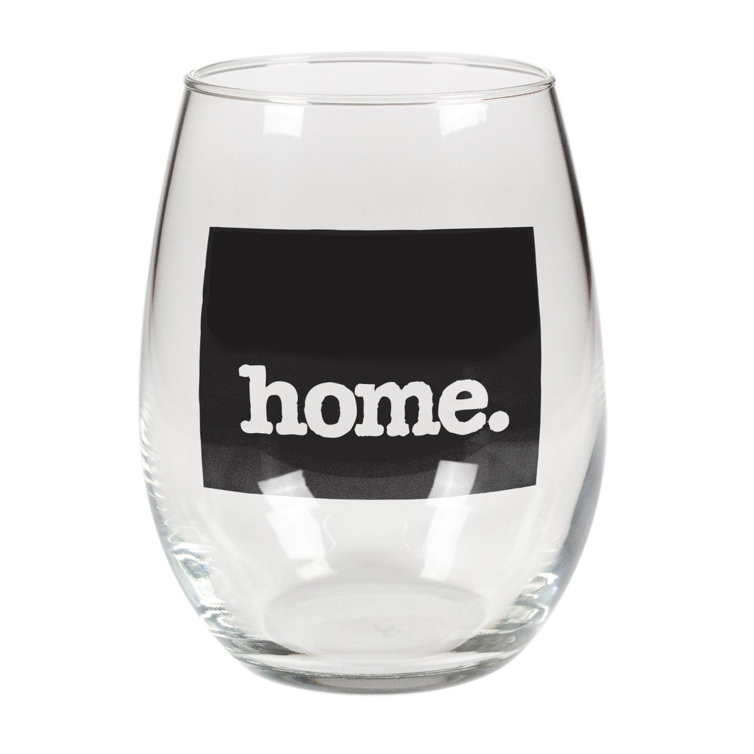 home. Stemless Wine Glass - Colorado