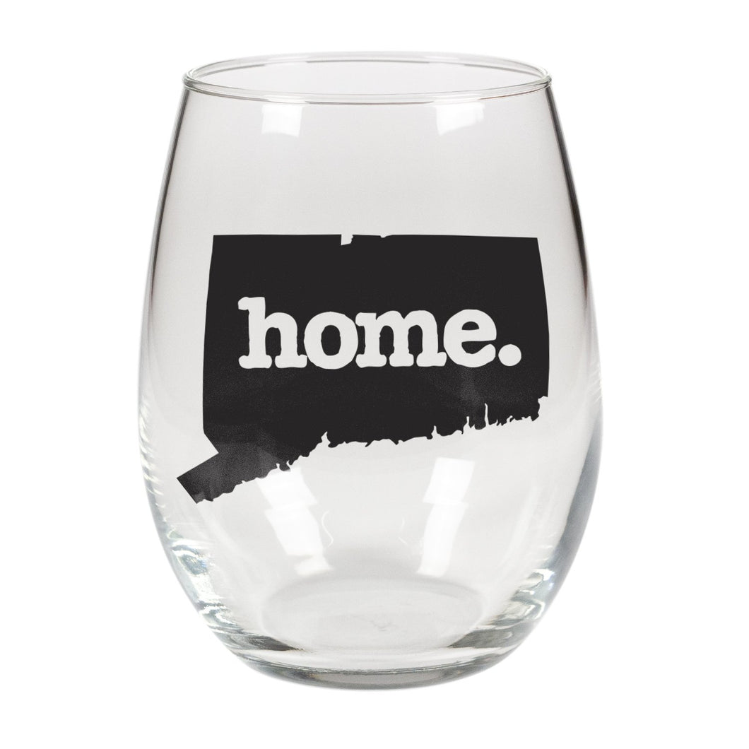 home. Stemless Wine Glass - Connecticut