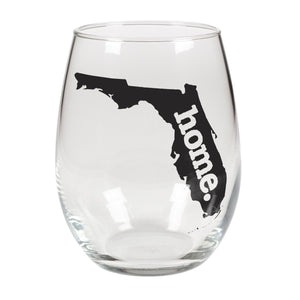 home. Stemless Wine Glass - Florida