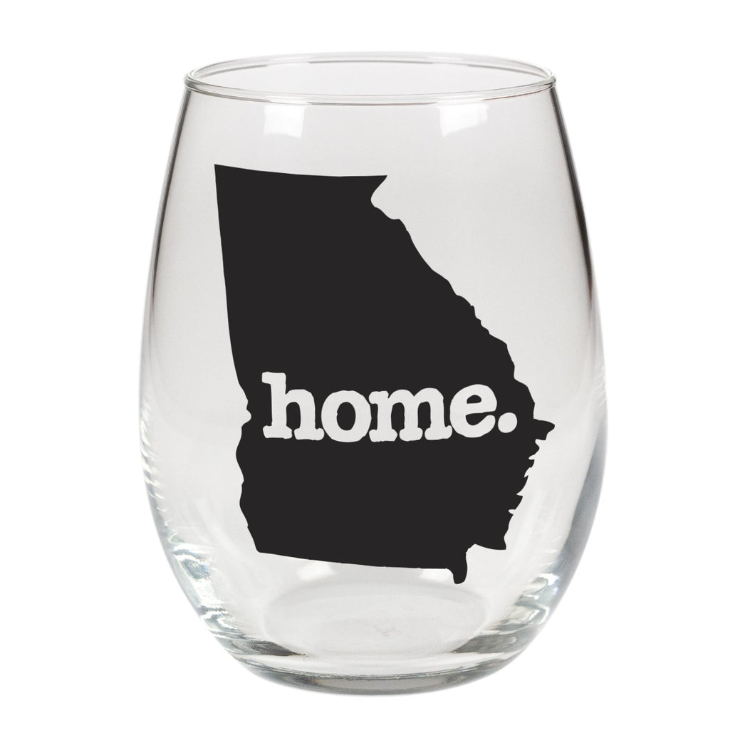 home. Stemless Wine Glass - Georgia