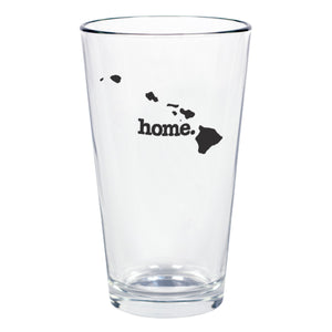 home. Pint Glass - Hawaii