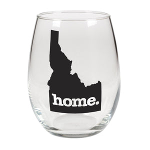 home. Stemless Wine Glass - Idaho