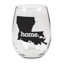 Load image into Gallery viewer, home. Stemless Wine Glass - Louisiana
