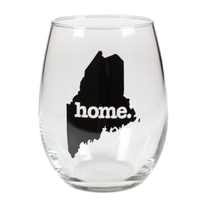 home. Stemless Wine Glass - Maine