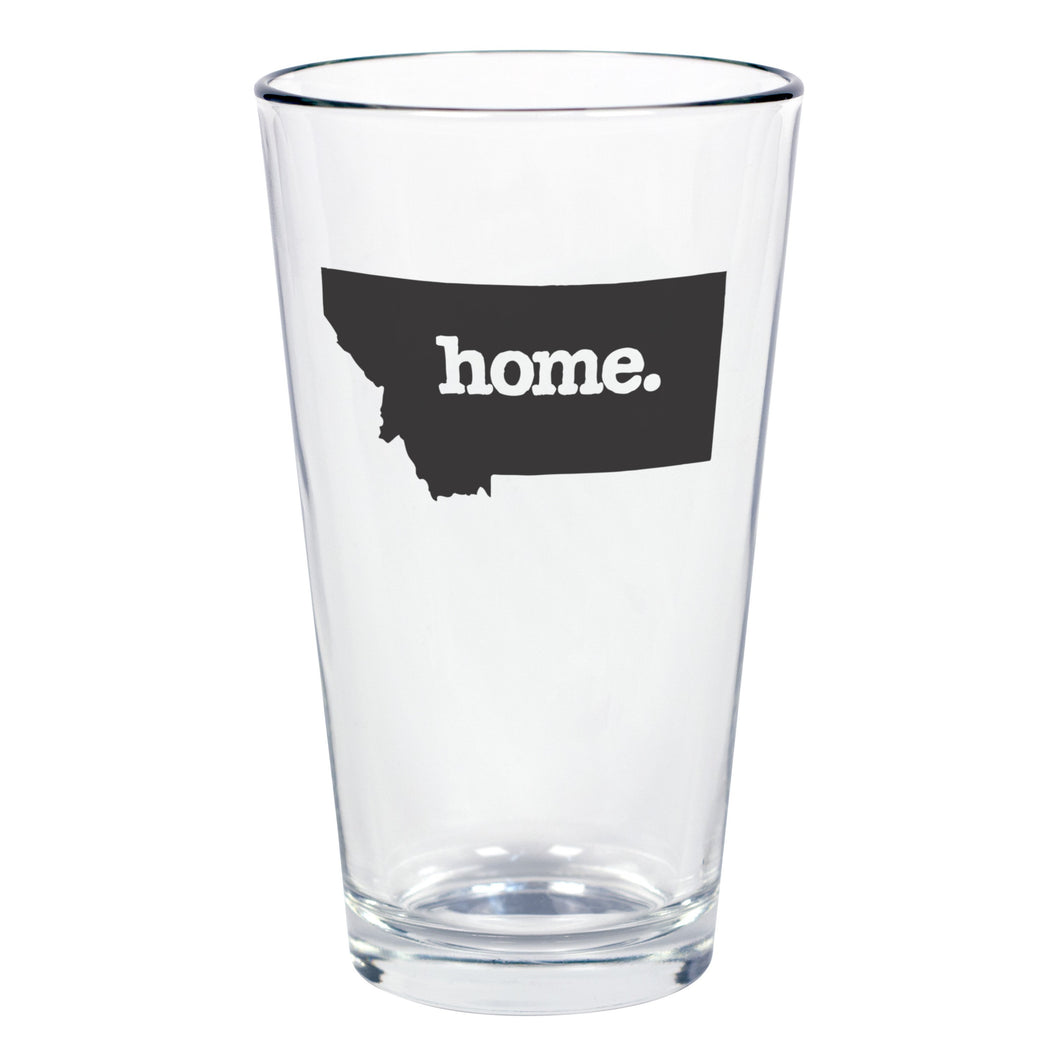home. Pint Glass - Montana