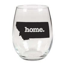 Load image into Gallery viewer, home. Stemless Wine Glass - Montana
