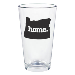 home. Pint Glass - Oregon