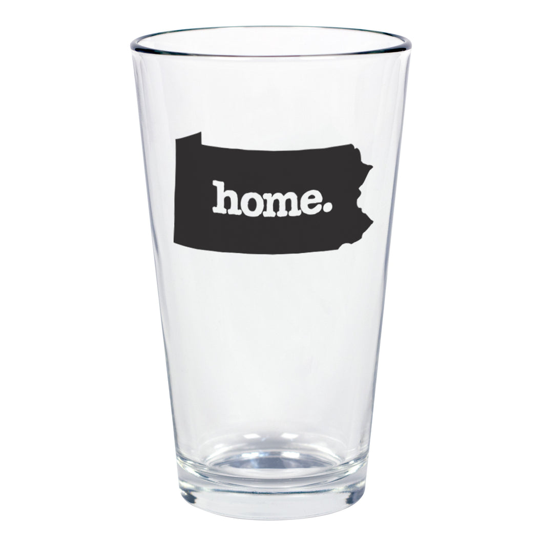 home. Pint Glass - Pennsylvania