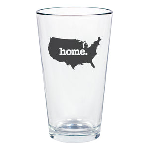 home. Pint Glass - USA