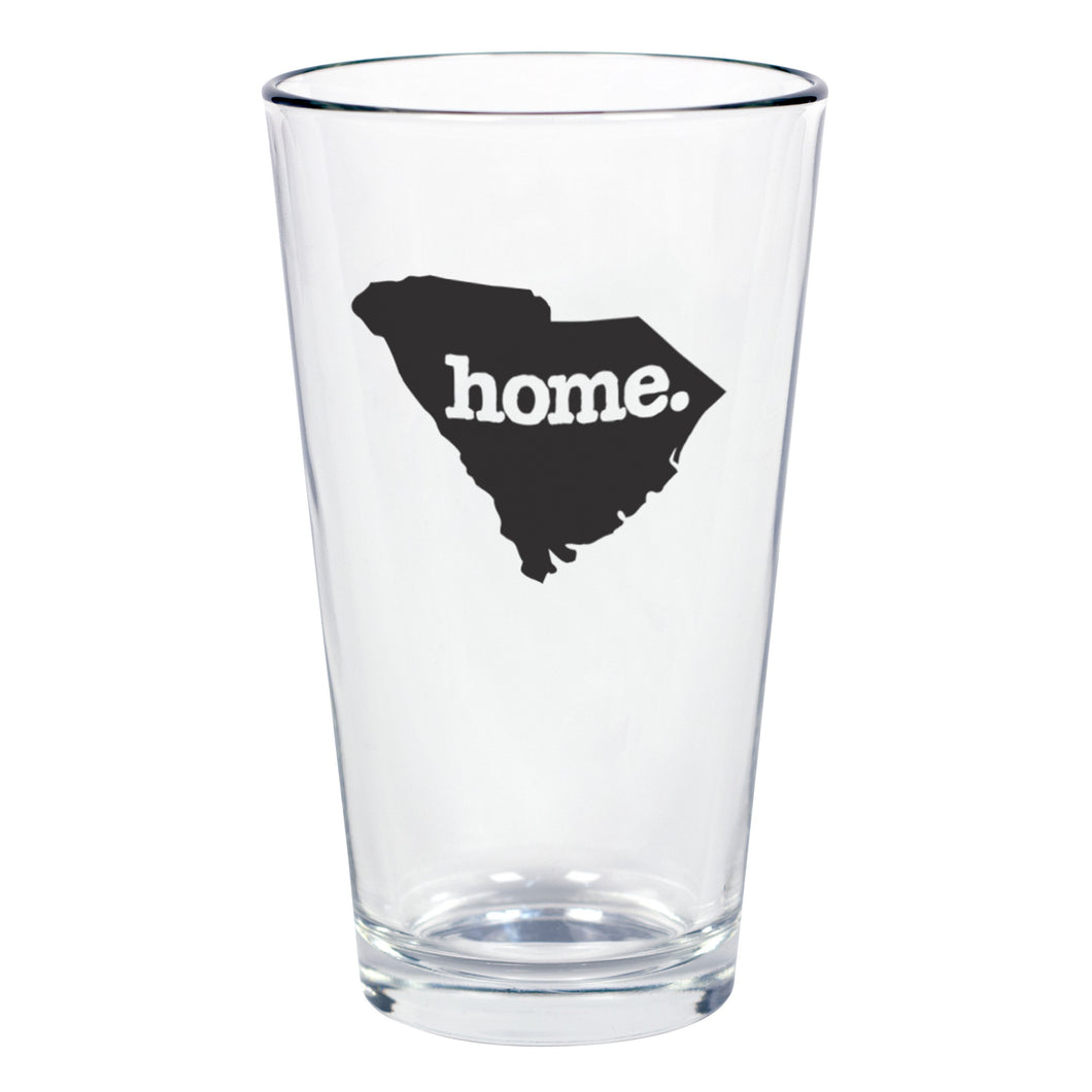 home. Pint Glass - South Carolina