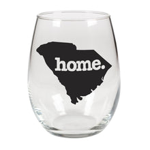 Load image into Gallery viewer, home. Stemless Wine Glass - South Carolina

