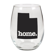 Load image into Gallery viewer, home. Stemless Wine Glass - Utah
