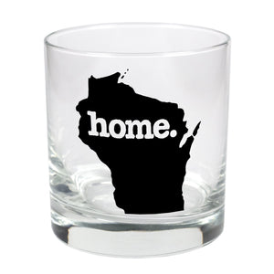 home. Rocks Glass - Wisconsin