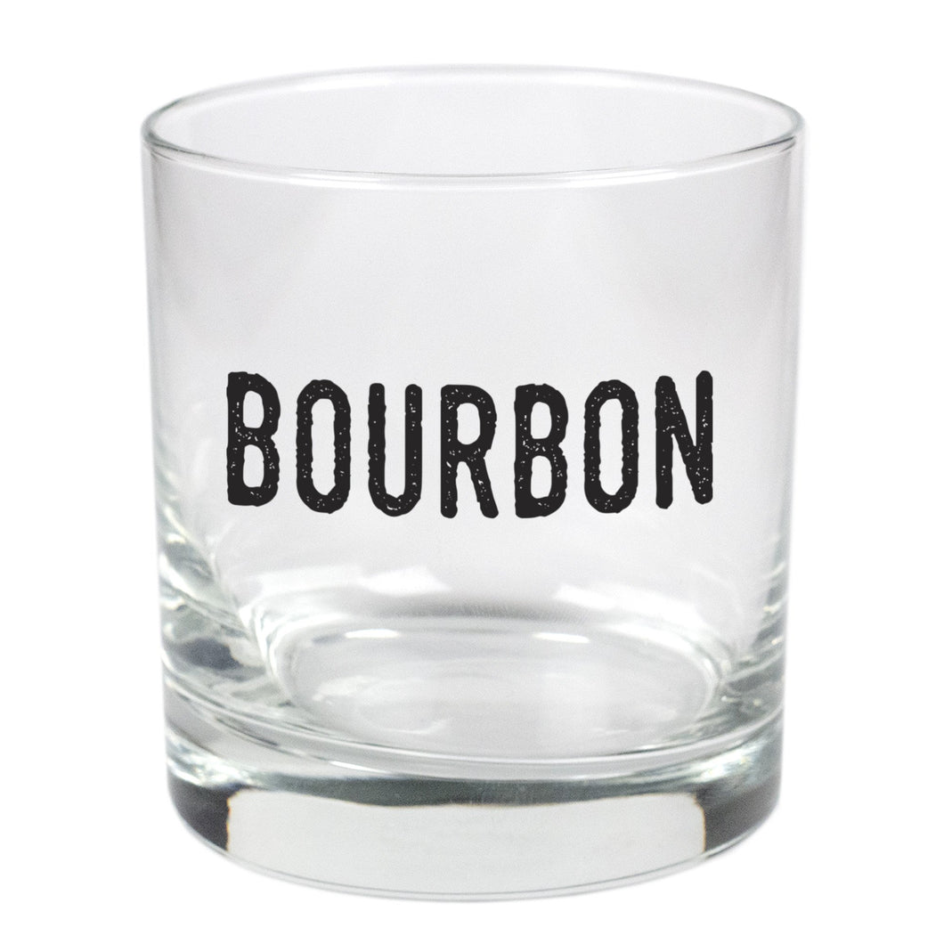 Bourbon  - 11 oz Stylized Rocks Glass
